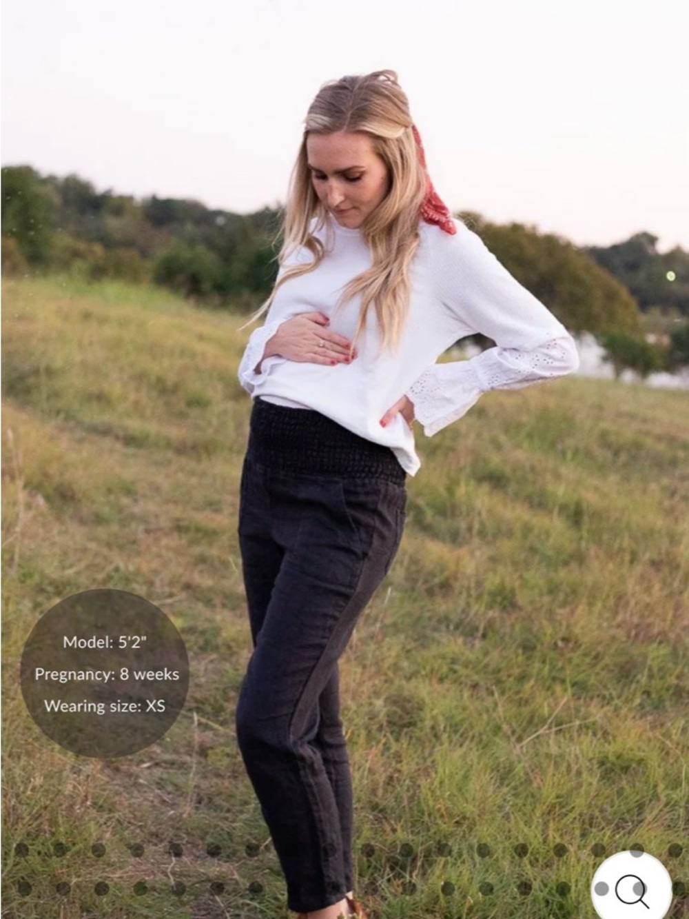 Everyday Transitional Smocked Linen Pants